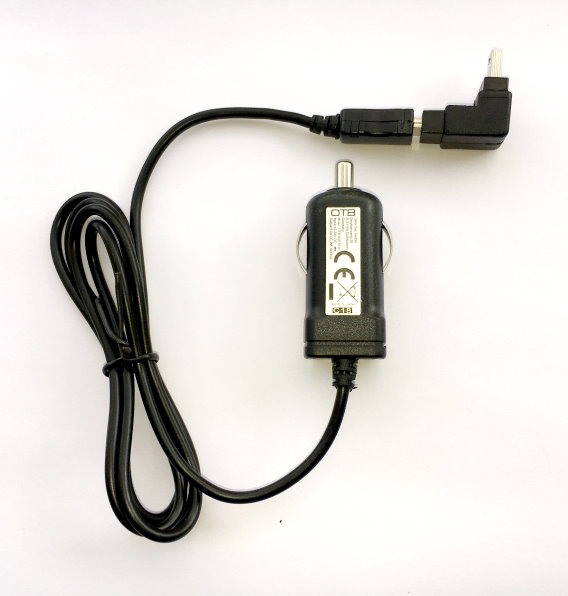 Carregador de carro TMC 90 ° para Becker Traffic Assist Z 098