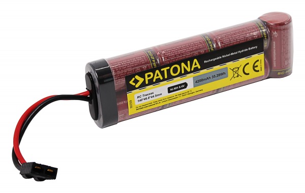 Bateria RC 8,4 V 4200mAh Ni-MH com conector Traxxas para veículos RC