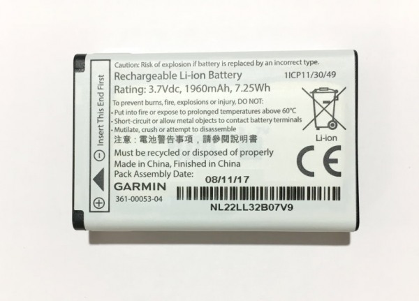 361-00053-04 Bateria Garmin 